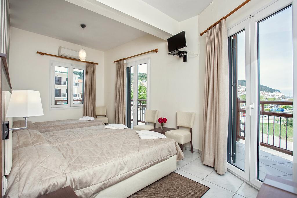 Akti Fine Rooms Skópelos Rom bilde